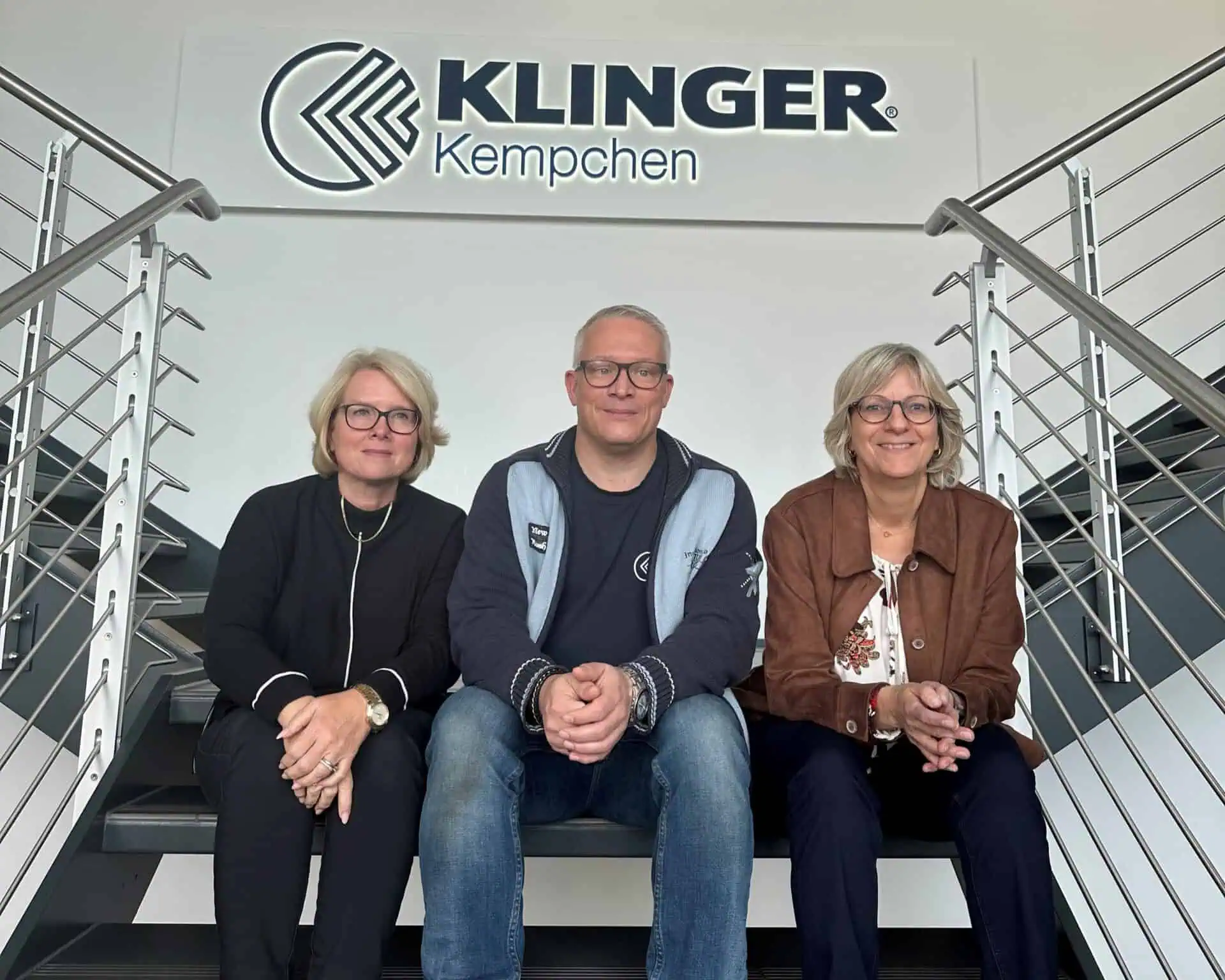 klinger kempchen ecovadis gold sustainability rating team