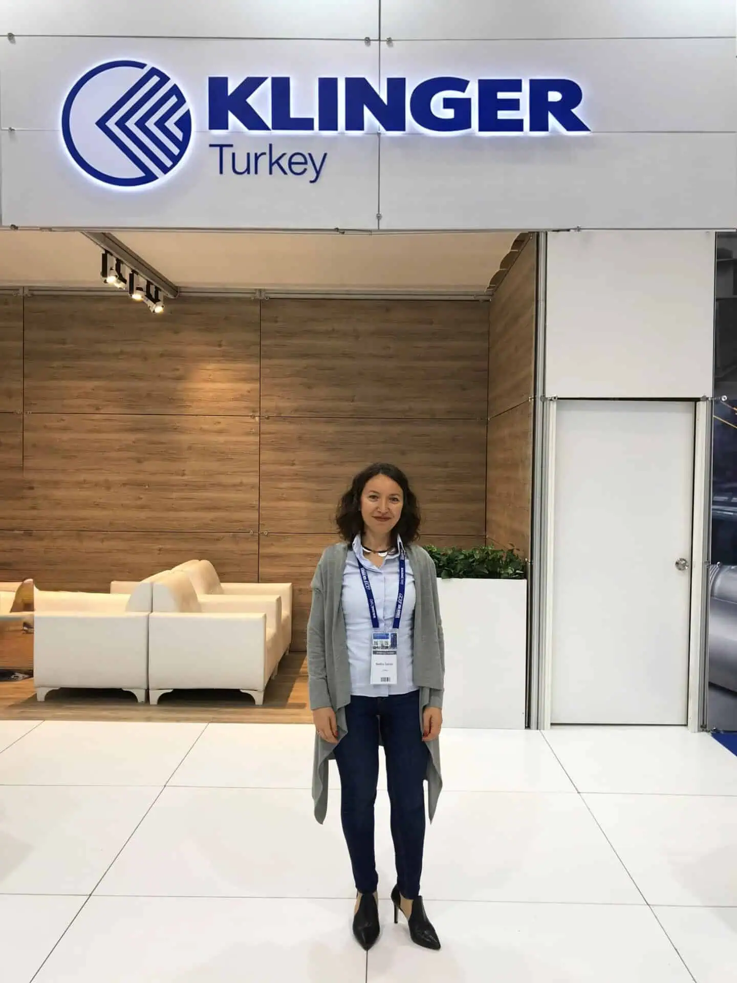 klinger turkey female engineering building customer trust bediha tezcan export key account executive